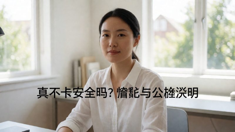 真不卡安全吗?隐私与合规说明 配图